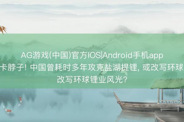 AG游戏(中国)官方IOS|Android手机app下载 不再卡脖子! 中国曾耗时多年攻克盐湖提锂， 或改写环球锂业风光?